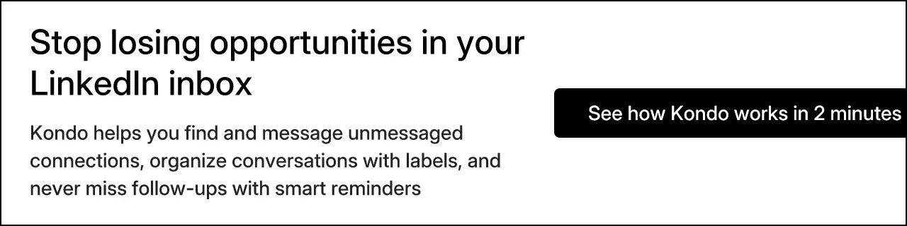 Stop losing opportunities in your LinkedIn inbox