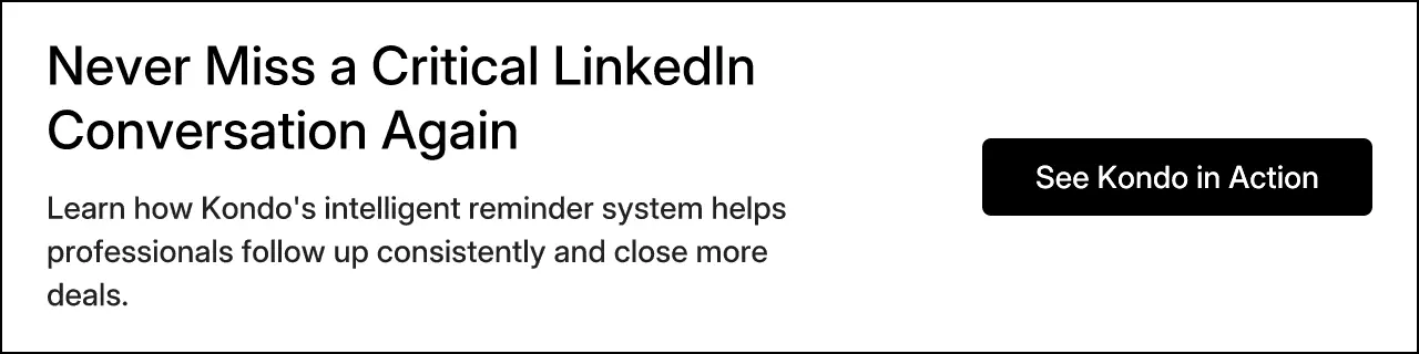 Never Miss a Critical LinkedIn Conversation Again