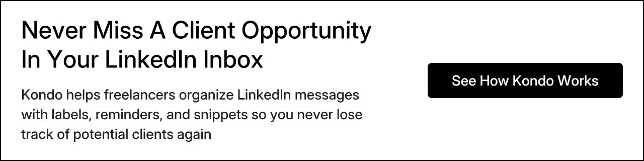 Never Miss A Client Opportunity In Your LinkedIn Inbox