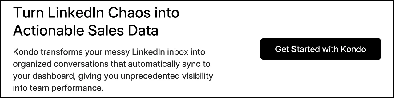 Turn LinkedIn Chaos into Actionable Sales Data