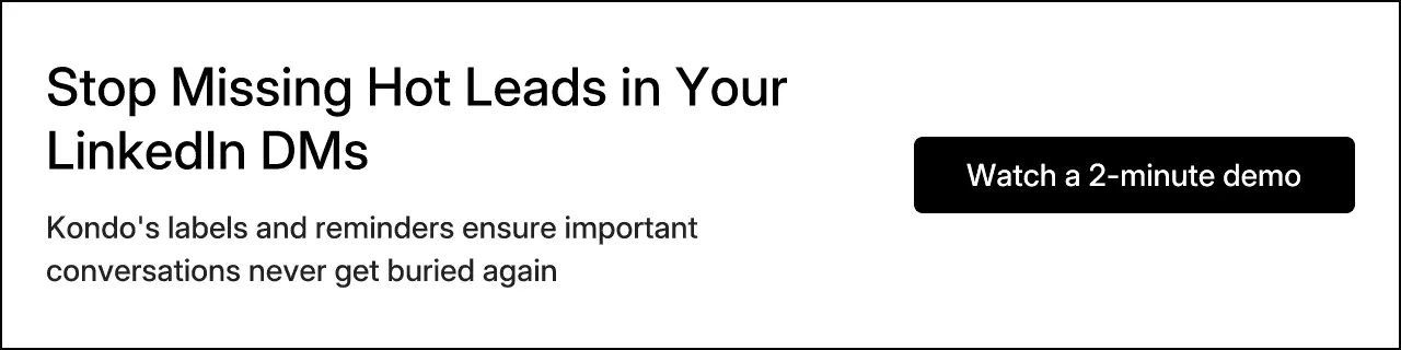Stop Missing Hot Leads in Your LinkedIn DMs