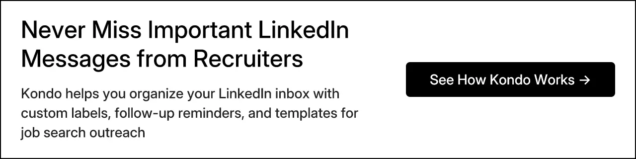 Never Miss Important LinkedIn Messages from Recruiters