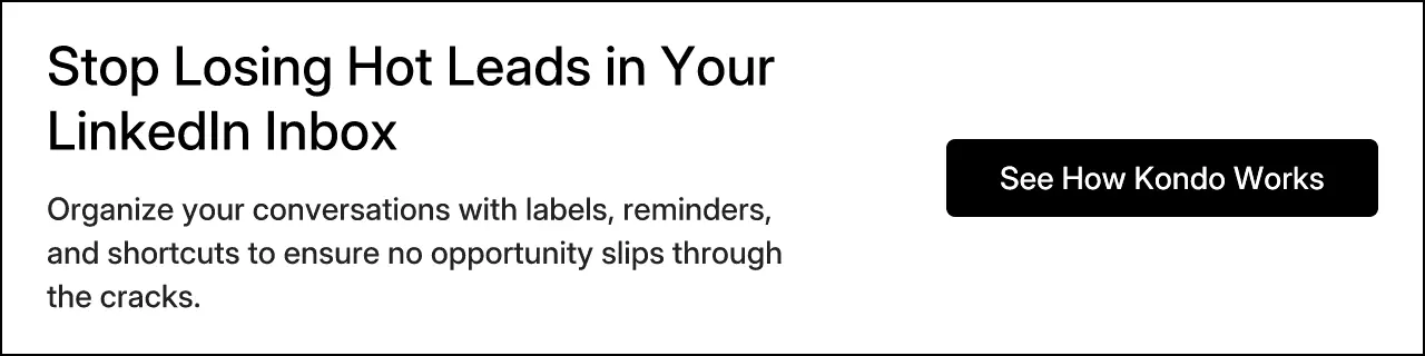 Stop Losing Hot Leads in Your LinkedIn Inbox