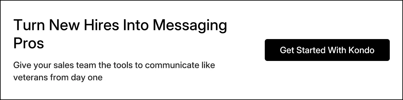 Turn New Hires Into Messaging Pros
