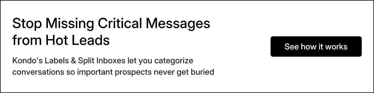 Stop Missing Critical Messages from Hot Leads