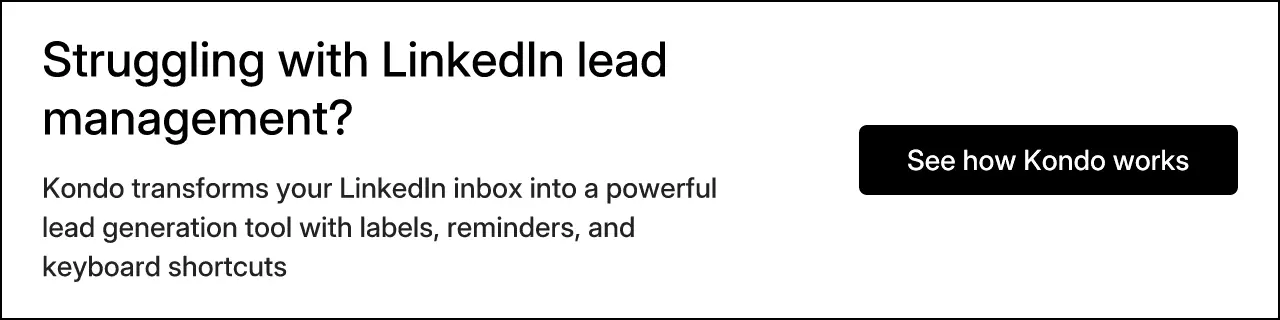 Struggling with LinkedIn lead management?