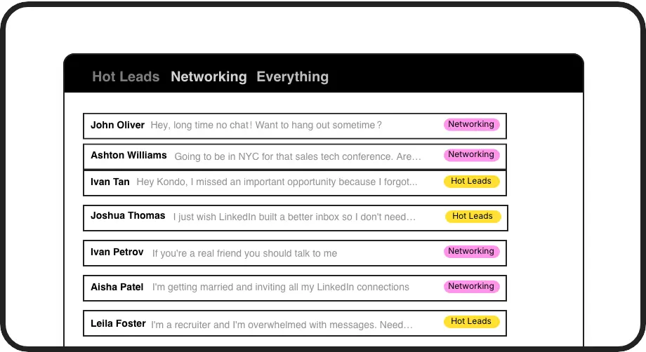 Prioritize Follow-Ups