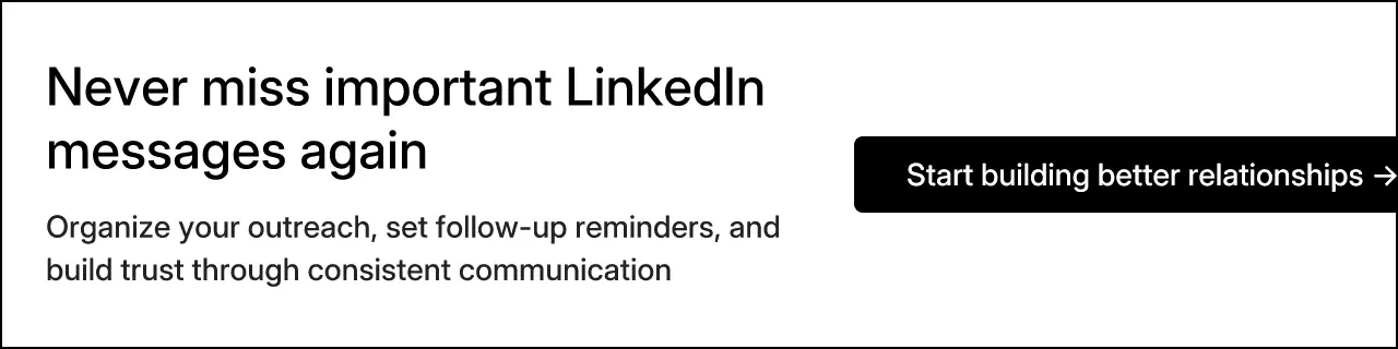 Never miss important LinkedIn messages again
