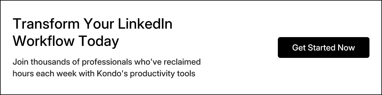 Transform Your LinkedIn Workflow Today