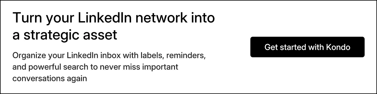Turn your LinkedIn network into a strategic asset