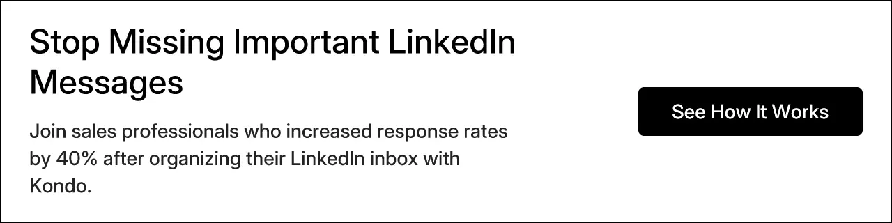 Stop Missing Important LinkedIn Messages