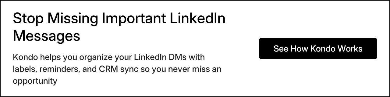 Stop Missing Important LinkedIn Messages