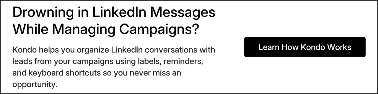 Drowning in LinkedIn Messages While Managing Campaigns?