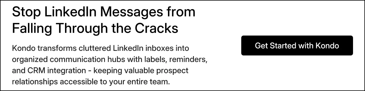 Stop LinkedIn Messages from Falling Through the Cracks