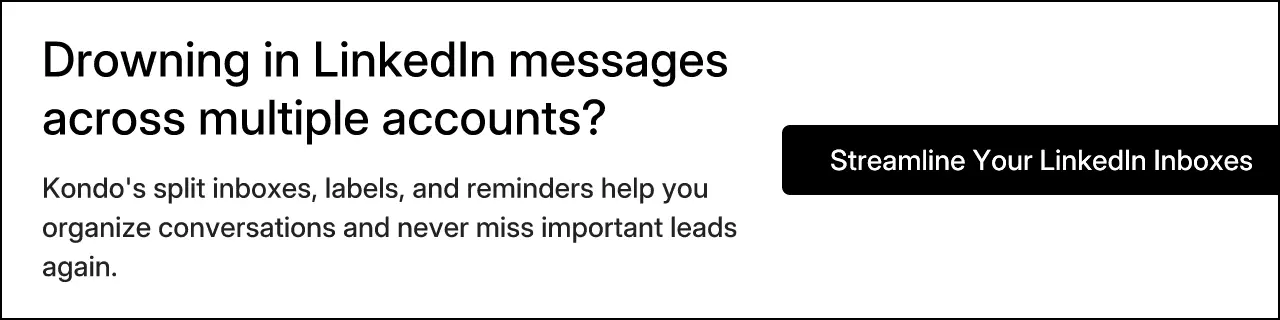 Drowning in LinkedIn messages across multiple accounts?
