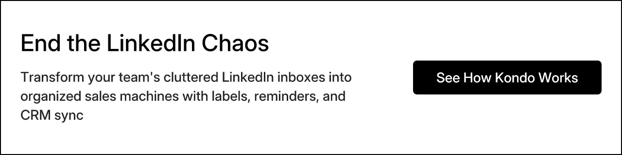 End the LinkedIn Chaos