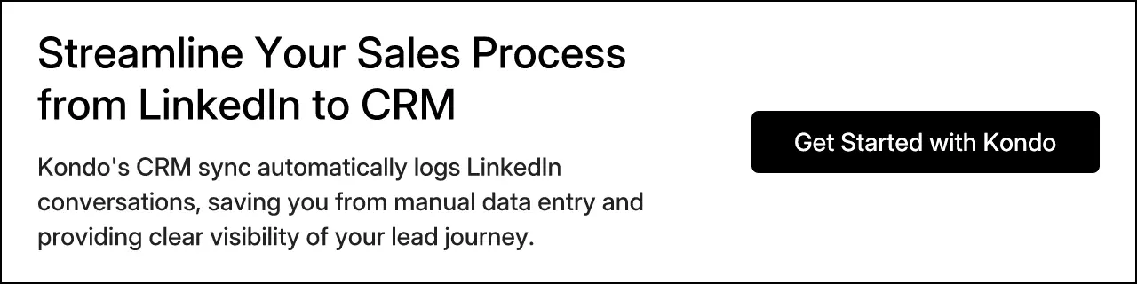 Streamline Your Sales Process from LinkedIn to CRM