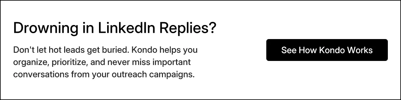 Drowning in LinkedIn Replies?