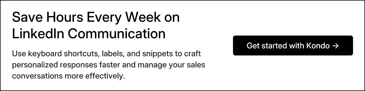 Save Hours Every Week on LinkedIn Communication