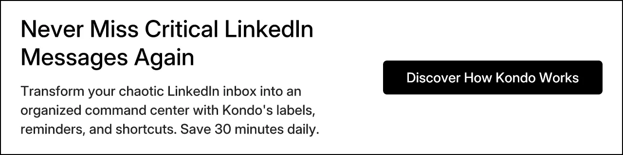 Never Miss Critical LinkedIn Messages Again