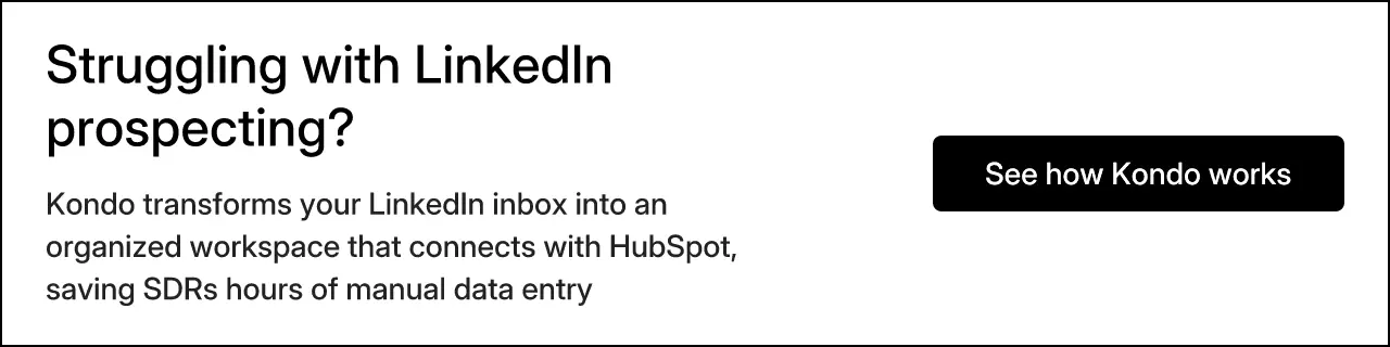 Struggling with LinkedIn prospecting?