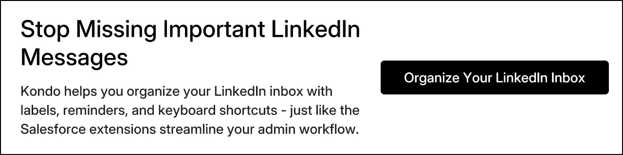 Stop Missing Important LinkedIn Messages