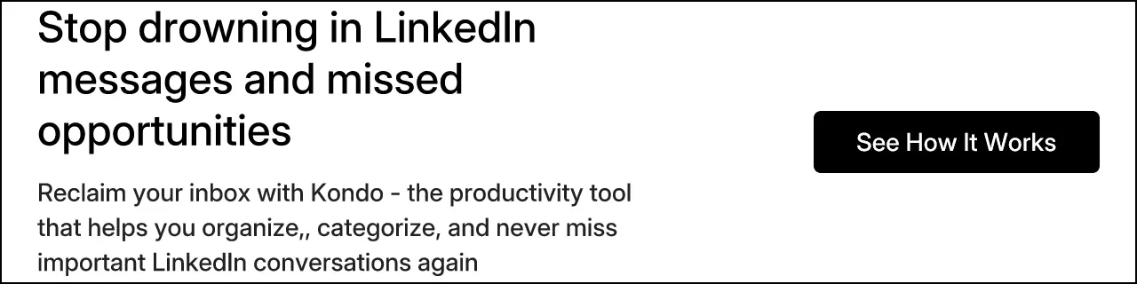 Stop drowning in LinkedIn messages and missed opportunities