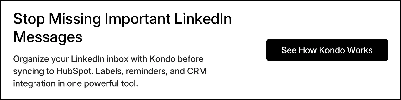 Stop Missing Important LinkedIn Messages