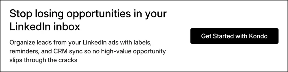 Stop losing opportunities in your LinkedIn inbox