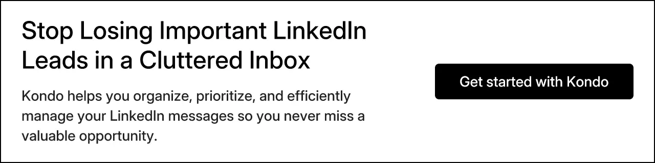 Stop Losing Important LinkedIn Leads in a Cluttered Inbox