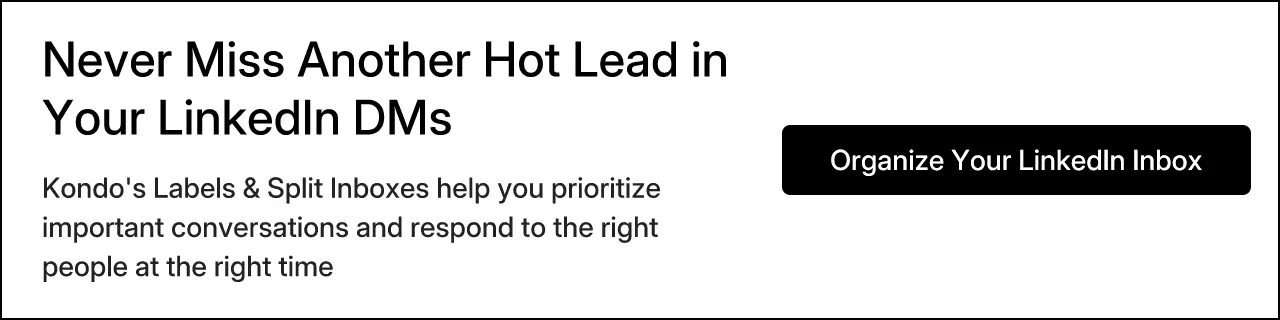 Never Miss Another Hot Lead in Your LinkedIn DMs