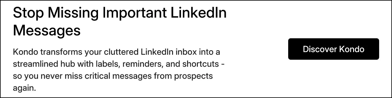 Stop Missing Important LinkedIn Messages