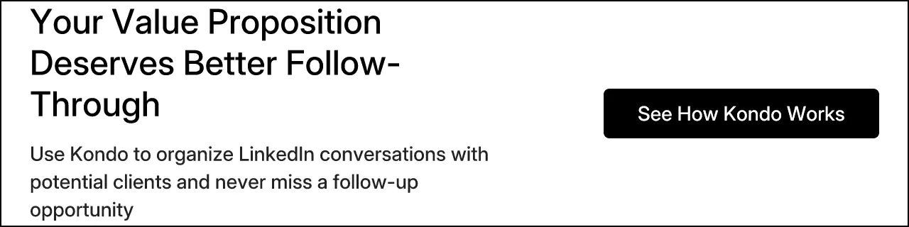 Your Value Proposition Deserves Better Follow-Through