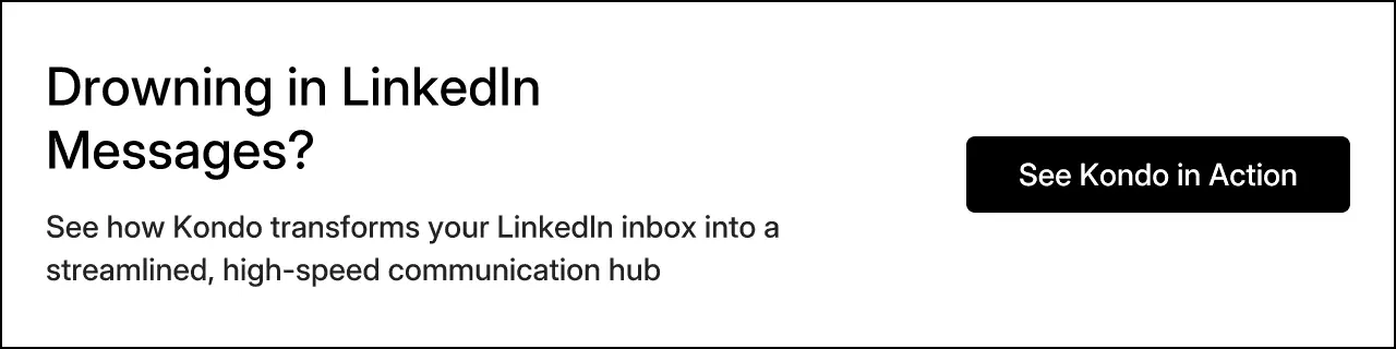 Drowning in LinkedIn Messages?