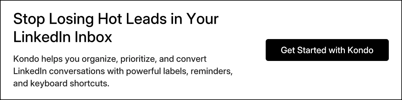 Stop Losing Hot Leads in Your LinkedIn Inbox