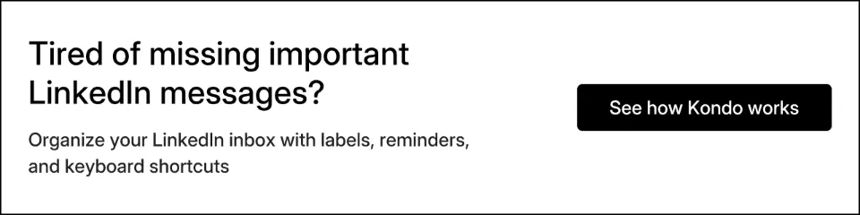 Tired of missing important LinkedIn messages?