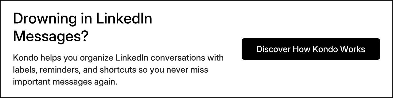 Drowning in LinkedIn Messages?