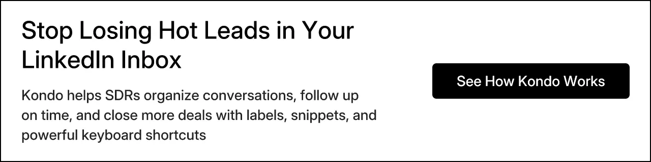 Stop Losing Hot Leads in Your LinkedIn Inbox