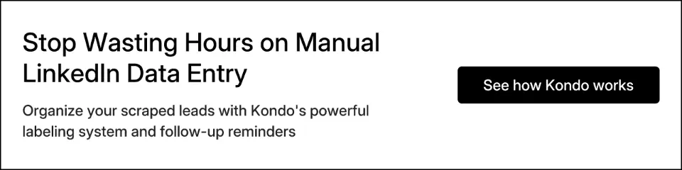 Stop Wasting Hours on Manual LinkedIn Data Entry