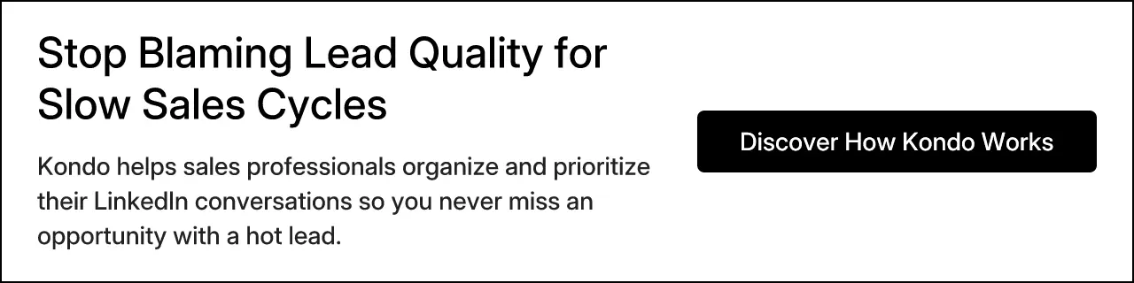Stop Blaming Lead Quality for Slow Sales Cycles