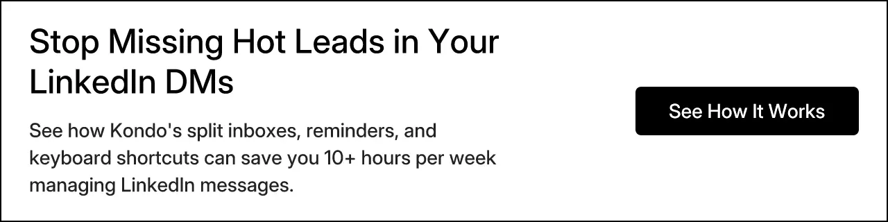 Stop Missing Hot Leads in Your LinkedIn DMs