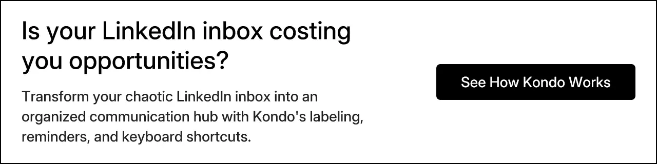 Is your LinkedIn inbox costing you opportunities?