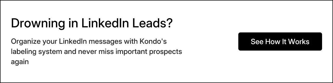 Drowning in LinkedIn Leads?