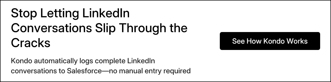 Stop Letting LinkedIn Conversations Slip Through the Cracks