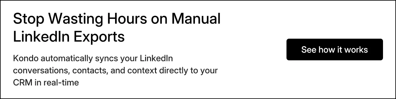 Stop Wasting Hours on Manual LinkedIn Exports
