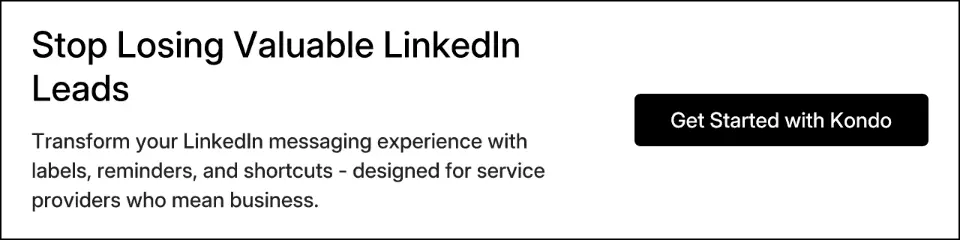 Stop Losing Valuable LinkedIn Leads