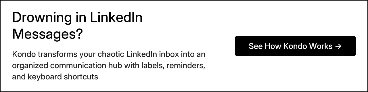 Drowning in LinkedIn Messages?