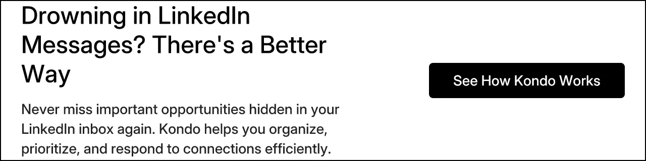Drowning in LinkedIn Messages? There's a Better Way