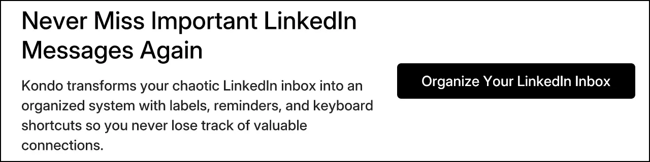 Never Miss Important LinkedIn Messages Again