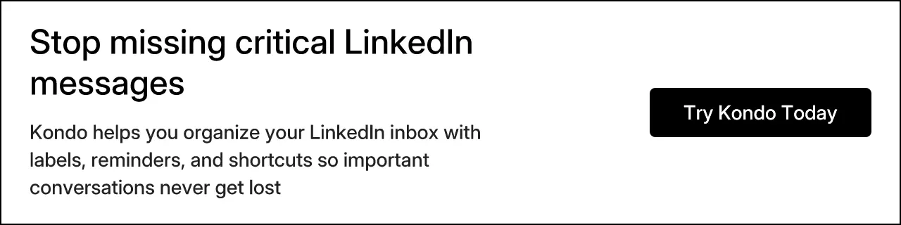 Stop missing critical LinkedIn messages